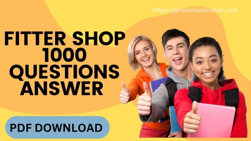 FITTER SHOP 1000 QUESTIONS ANSWER PDF DOWNLOAD 