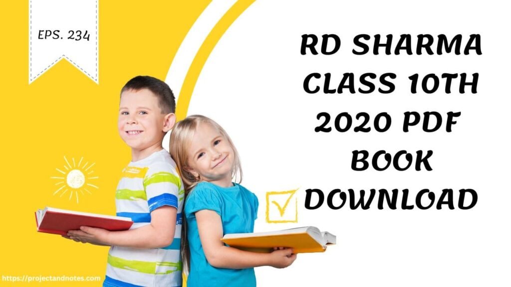 RD SHARMA CLASS 10TH 2020 PDF BOOK DOWNLOAD