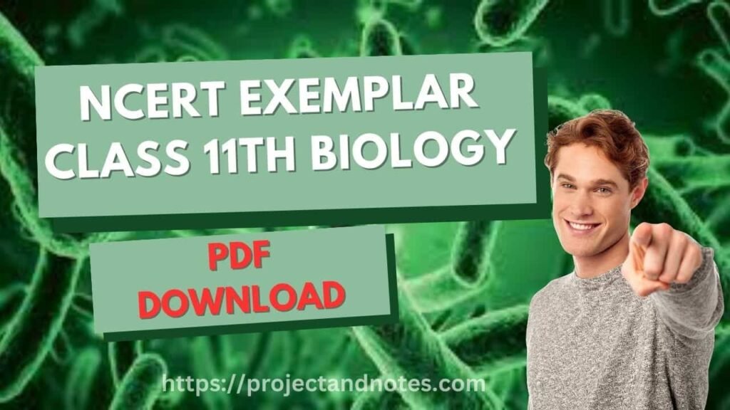 NCERT EXEMPLAR CLASS 11TH BIOLOGY PDF DOWNLOAD