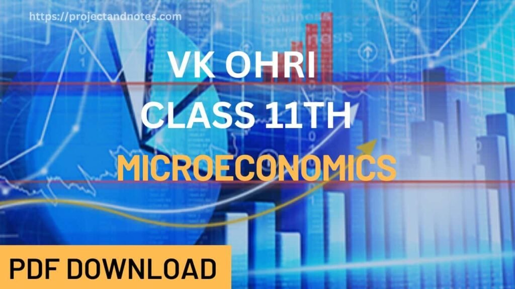 VK OHRI MICROECONOMICS CLASS 11TH PDF DOWNLOAD 