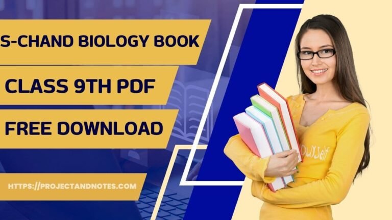 S-CHAND BIOLOGY BOOK CLASS 9TH PDF FREE DOWNLOAD